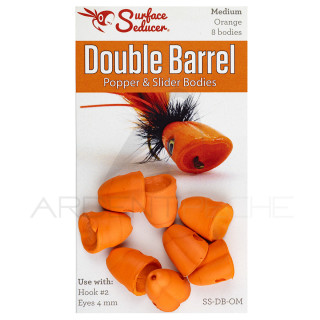 Double Popper Head Orange
