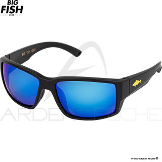 Polarized sunglasses BIG FISH 1983 The mask Sea bass blue iridium Mat black