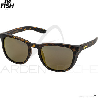 Occhiali polarizzati BIG FISH 1983 Wisp trout gold iridium Brown turtle dark