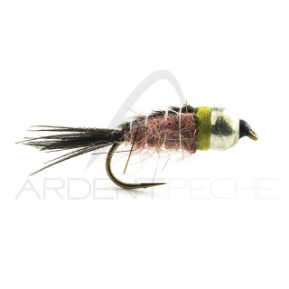 DEVAUX Fly Tungsten Bead Nymph JBNT 16 (pack of 3)