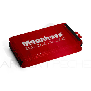 Scatola MEGABASS Lunker lunch box reversibile 120 Red