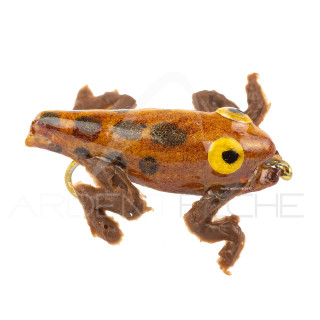 Mosca realistica Rana marrone