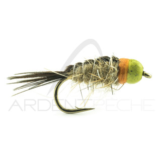 DEVAUX Fly Nymph brass bead JBNB 12 (pack of 3)