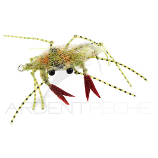 Mosche PUGLISI EP Soft shell crab Grass/Orange egg