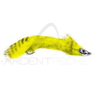 Pike Perch Streamer Fly STS RH Yellow