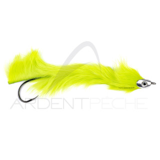 Pike Perch Streamer Fly STS RH Chartreuse