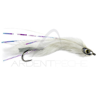 Pike Perch Streamer Fly STS RH White