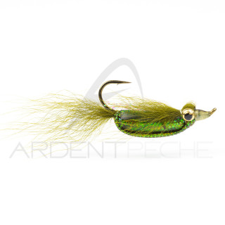 STS Rattler Olive Streamer Fly