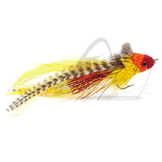 FMF Pike Fly Swimming B/fish Red/Yellow 9570