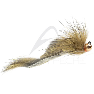 Mosca FMF Croston's Micro Rabbit Sculpin Brown