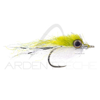Mosca FMF Minnow Chartreuse/White