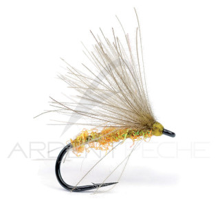 Fly Igor and Nadica Stancev CDC Cripple Amber