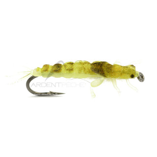 Mosca realistica ninfa efemera DANICA gialla