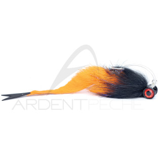 Rainy´s Pike Flies WILD HARE BLACK ORANGE