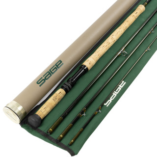 Occasione canna 2 mani SAGE Graphite IV 15'1 coda di topo 10