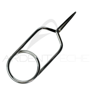 Long beak hackle pliers