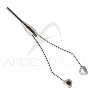 Bobbin Holder DEVAUX Ceramic Nickel 1 - Ardent fly fishing