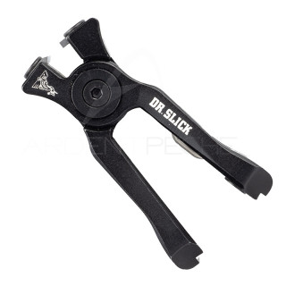 Line cutter plier Dr Slick Cyclone Nippers Straight black