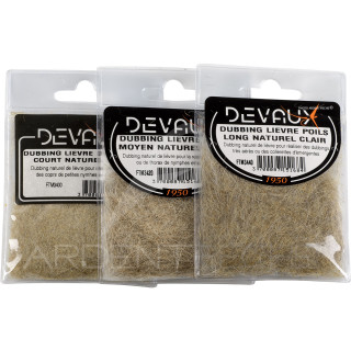 Dubbing di Lepre DEVAUX Naturale Chiaro