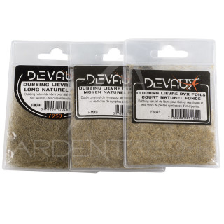 DEVAUX Natural Dark Hare Dubbing