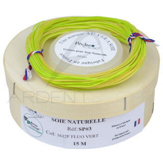 Peche à Soie Natural Fly Line Parallel (15m) Fluo Green SP