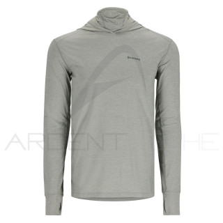 T-shirt con cappuccio SIMMS Bugstopper hoody Field heather