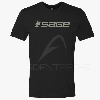 T-Shirt SAGE Logo Tee Black