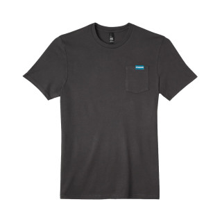 T-shirt SAGE Logo Pocket Tee Charcoal