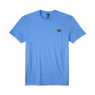 T-shirt SAGE Logo Pocket Tee Heather Royal
