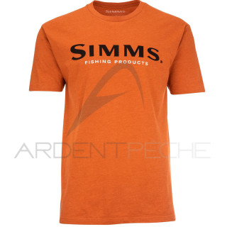 SIMMS Logo Adobe Heather Tee Shirt