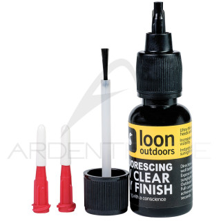 Resina UV clear fly finish Loon Fluorescing