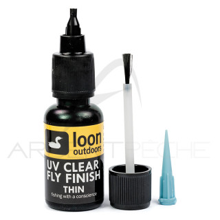 Resina UV LOON clear fly finish thin piccolo