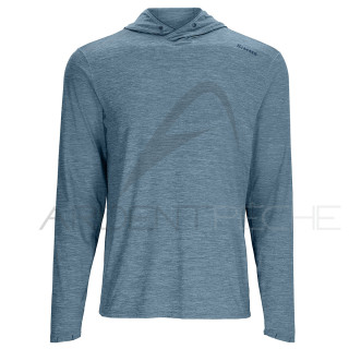 T-shirt SIMMS Solarflex Cooling Hoody Neptune