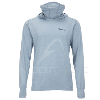 T-shirt SIMMS Solarflex Guide Cooling Hoody Steel Blue