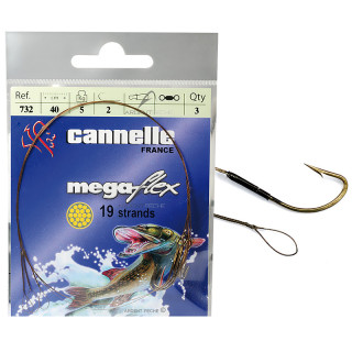 Finale CANNELLE megaflex 1 asola + 1 amo singolo