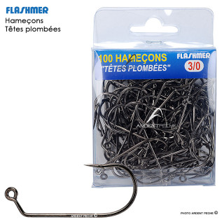 FLASHMER 60° HTPP Jig Head Hook