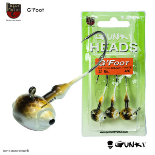 GUNKI G´Foot Jig Head