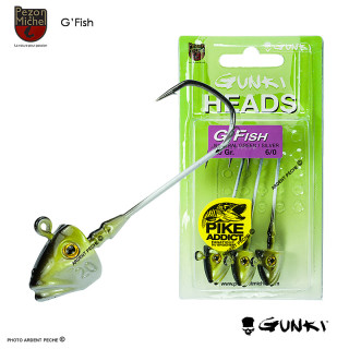Testina piombata GUNKI G´Fish