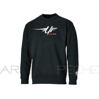Felpa ULTIMATE FISHING Logo evo nero