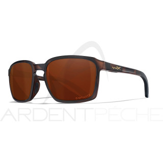 Polarised sunglasses WILEY X Alfa captivate Copper Matte havana brown frame