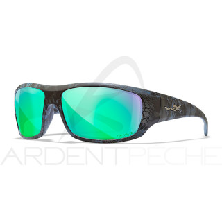 Polarized sunglasses WILEY X Omega captivate Green mirror Kriptek neptune frame