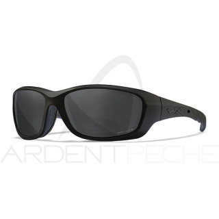 Polarized sunglasses WILEY X Gravity captivate Grey Black ops matte black frame