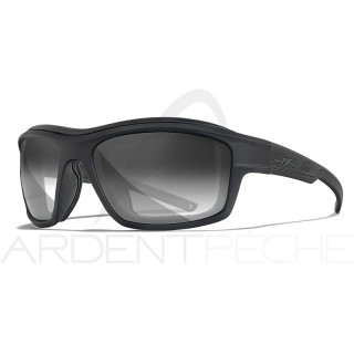 Polarized sunglasses WILEY X Ozone photochromic Grey Matte black frame