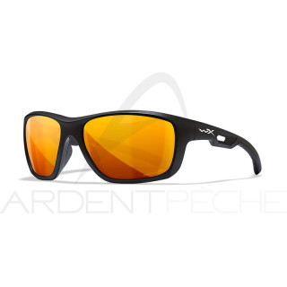 Polarized sunglasses WILEY X Aspect captivate Bronze mirror Matte black frame