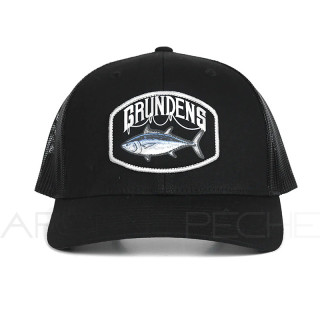 Cap GRUNDENS Bluefin trucker Solid black