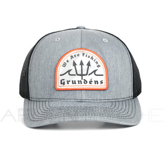 Cap GRUNDENS Poseidon trucker Heather grey/black