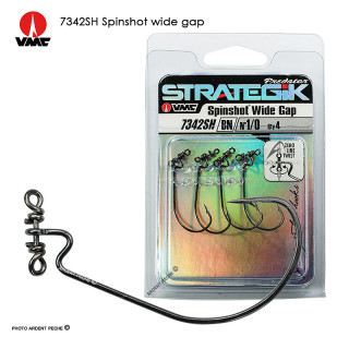 Hook spinshot VMC Strategic predator 7342 SH BN