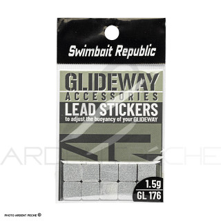 Self-adhesive weight SWIMBAIT REPUBLIC Lead sticker