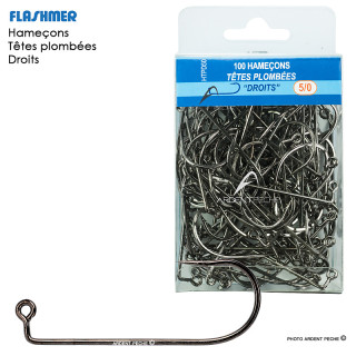Jig head hook FLASHMER 90° HTPD
