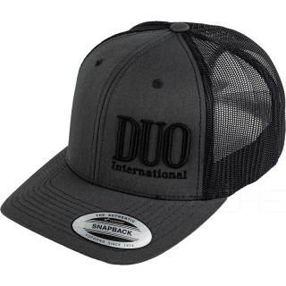 Cappellino DUO Mesh snapback cap Charcoal/Black